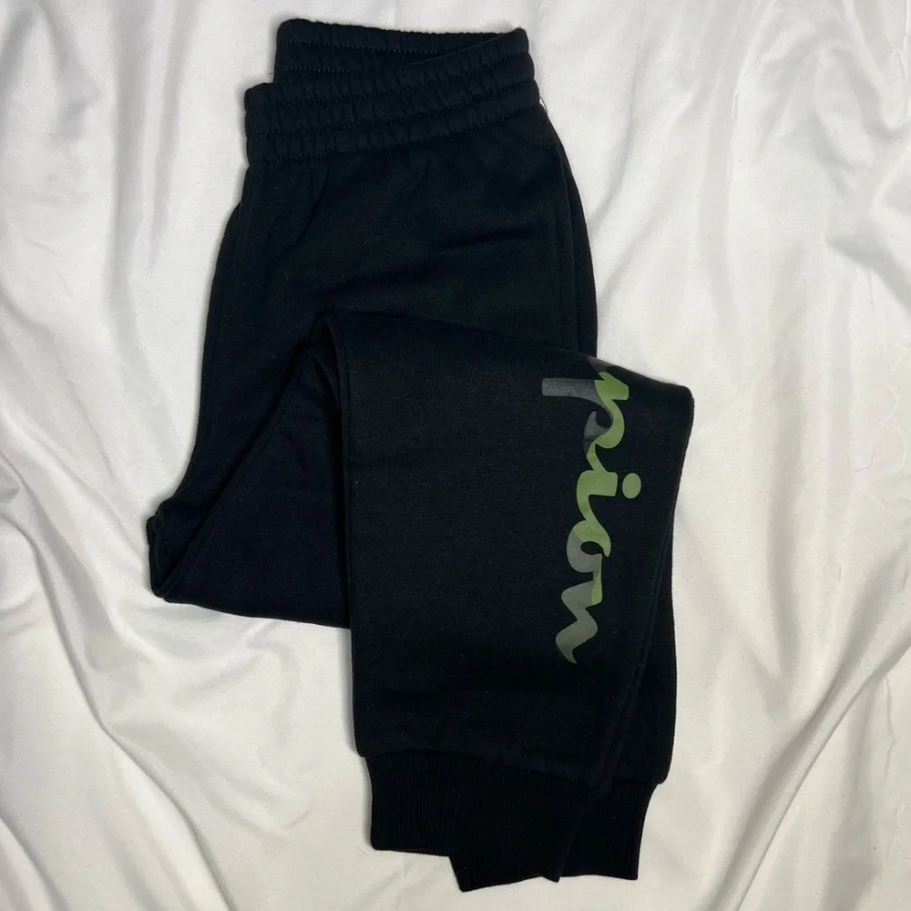 Champion Boys Camo Script Logo Sweatpants, Size S